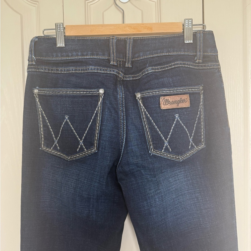 Wrangler Dark Blue Denim Jeans